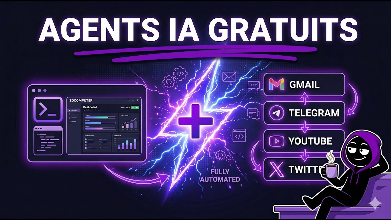 Crée tes agents IA gratuitement avec ZoComputer